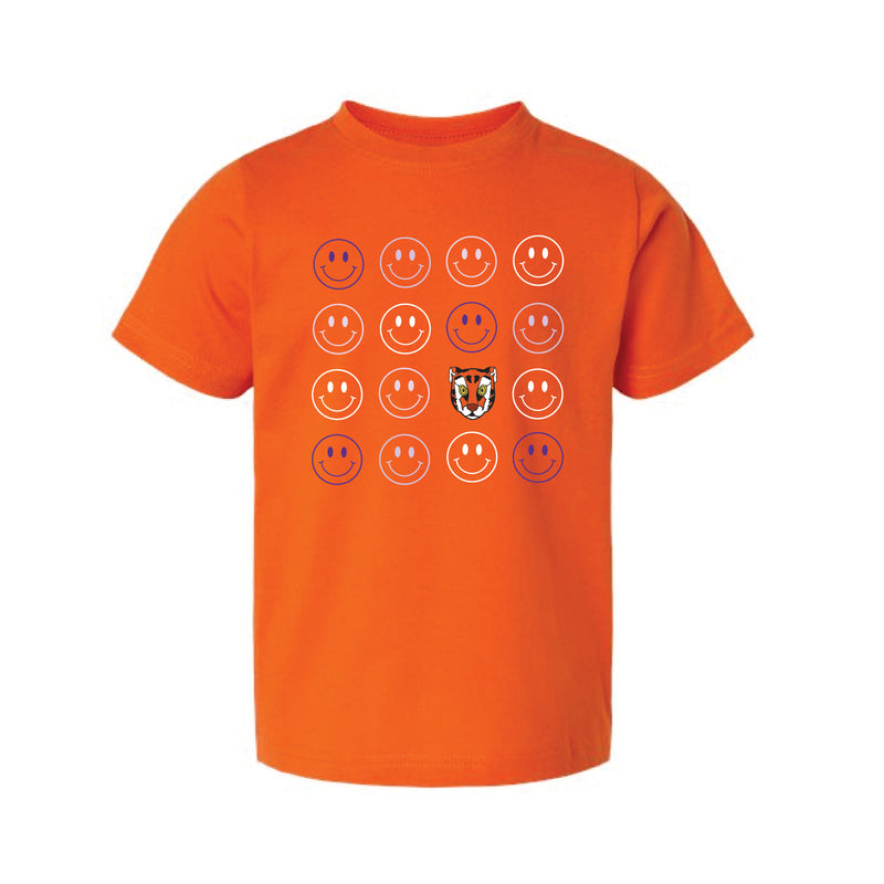 The Smiles for the Tigers | Toddler Orange Tee