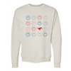 The Smiles for the Mustangs | Sand Sweatshirt