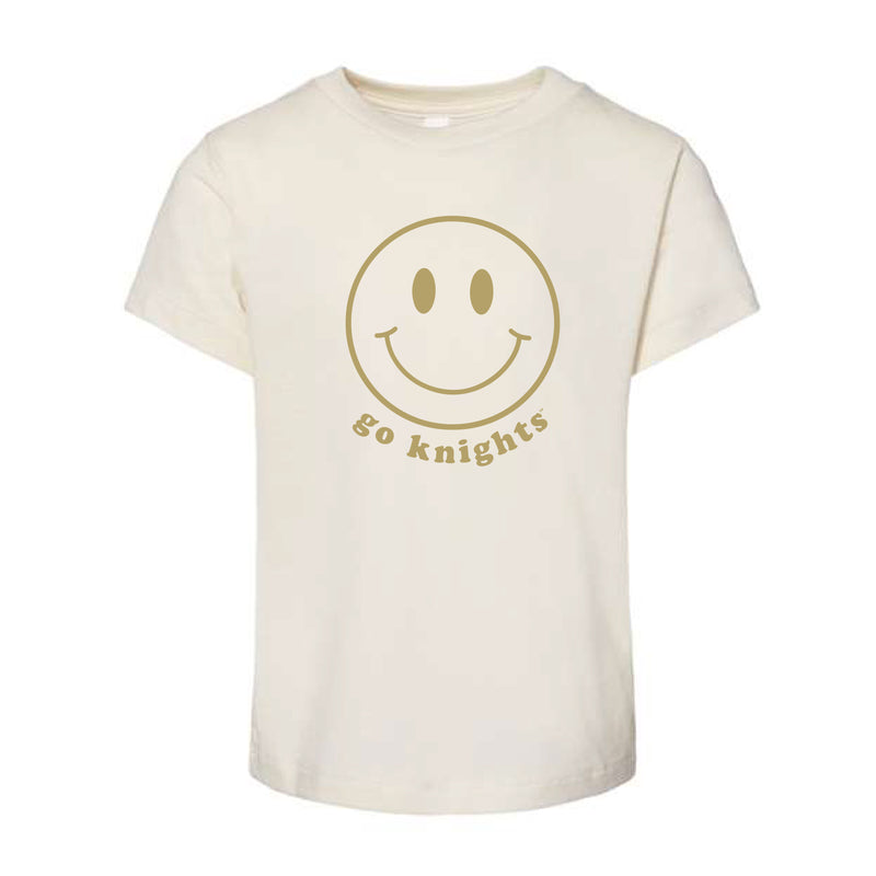 The Smiley Go Knights | Natural Kids Tee