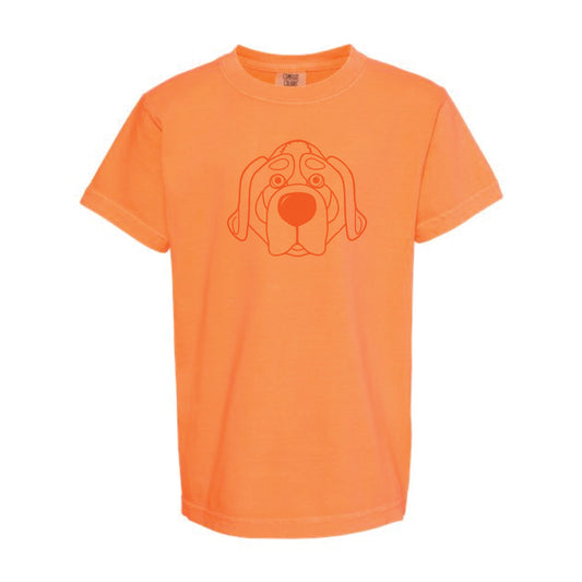 The Smokey Head Outline | Youth Melon Tee