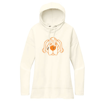 The Smokey Head Outline | Gardenia Hooded Long Sleeve