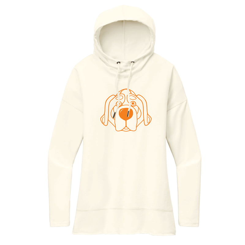 The Smokey Head Outline | Gardenia Hooded Long Sleeve