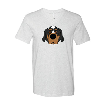 The Smokey Head | Ash V-Neck Tee