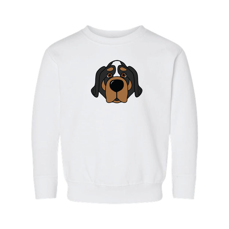 The Smokey Head | Toddler White Sweatshirt