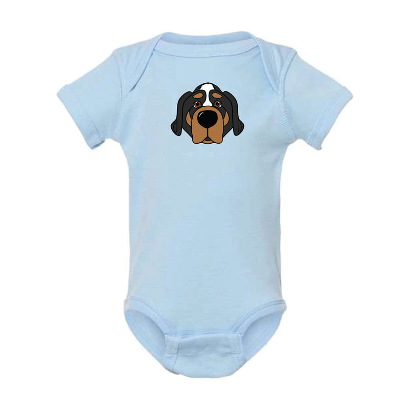 The Smokey Head | Baby Light Blue Onesie