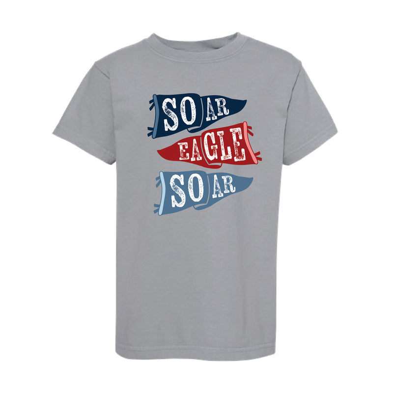 The Soar Eagles Soar Flags | Youth Granite Tee