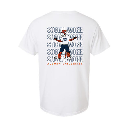 The Social Work Repeat | White Tee