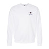 The Social Work Repeat | White Crewneck Sweatshirt