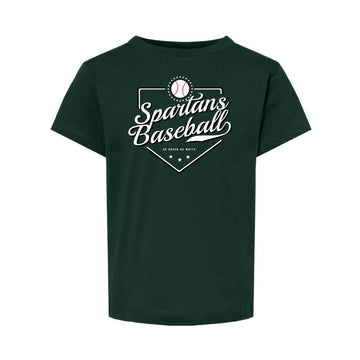 The Spartans Baseball Plate | Toddler Forest Tee