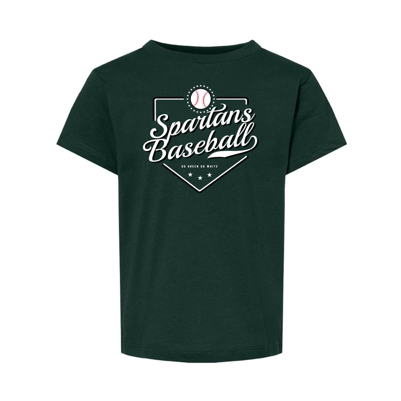 The Spartans Baseball Plate | Toddler Forest Tee