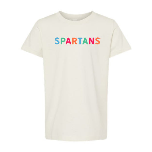 The Spartans Multi | Youth Vintage White Tee