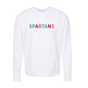 The Spartans Multi | White Sweatshirt