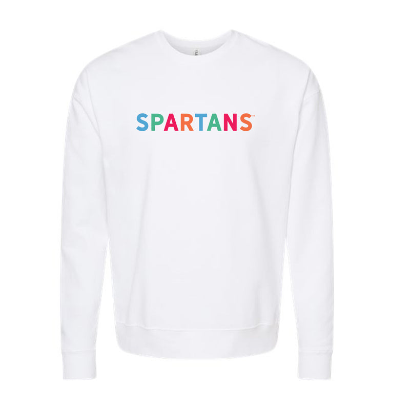 The Spartans Multi | White Sweatshirt