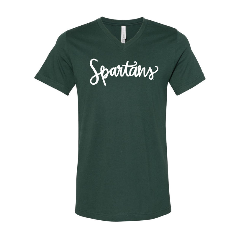 The Spartans Script | Forest V-Neck Tee