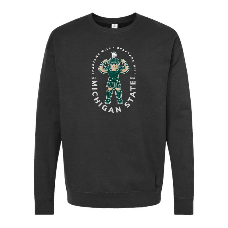 The Spartans Will Michigan State | Black Sweatshirt