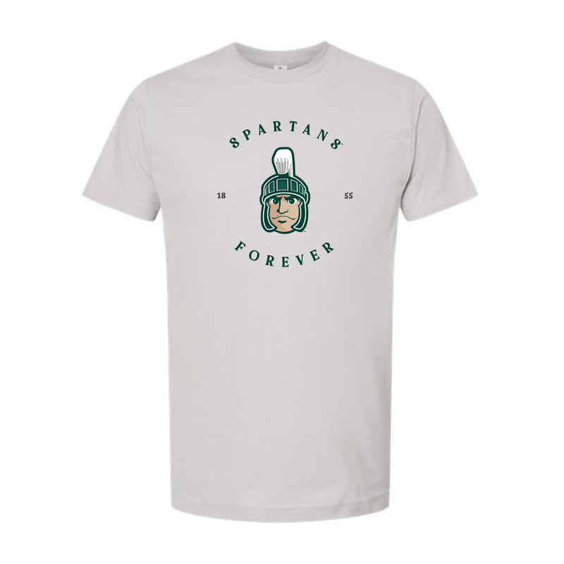 The Spartans Forever | Light Silver Tee