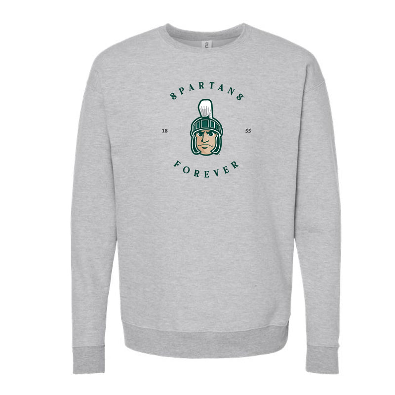 The Spartans Forever | Heather Grey Sweatshirt