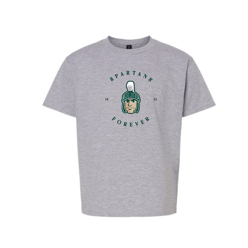 The Spartans Forever | Youth Sport Grey Tee