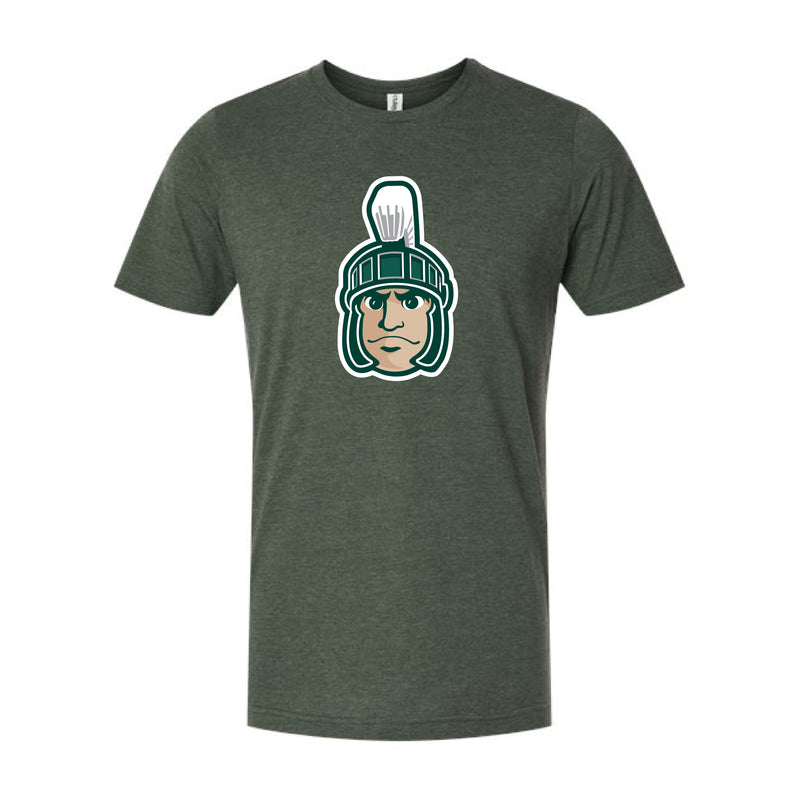 The Sparty Head | Heather Forest Tee