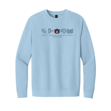 The Speech, Hearing & Languages | Ice Blue Crewneck Sweatshirt