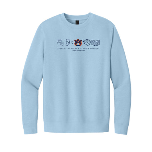 The Speech, Hearing & Languages | Ice Blue Crewneck Sweatshirt