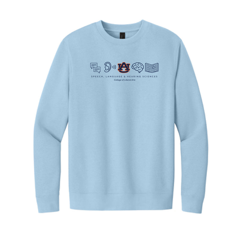 The Speech, Hearing & Languages | Ice Blue Crewneck Sweatshirt