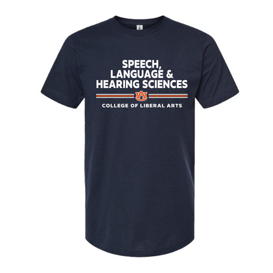 The Speech, Language & Hearing Sciences | Navy Oversized Tee