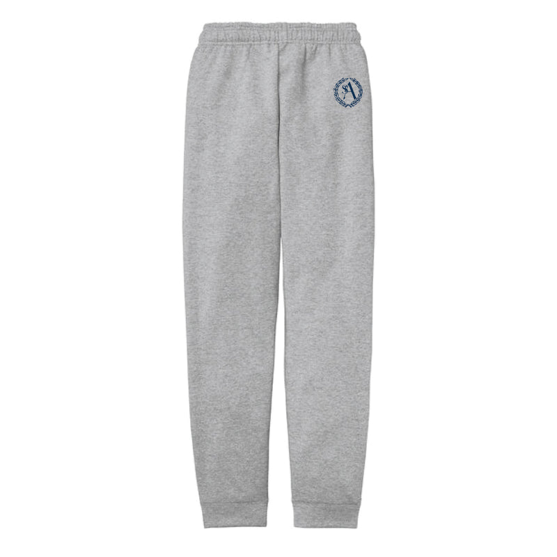 The St. Ann Catholic School Logo | Adult Athletic Heather Joggers