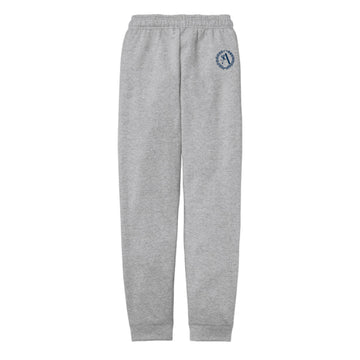 The St. Ann Catholic School Logo | Adult Embroidered Athletic Heather Joggers