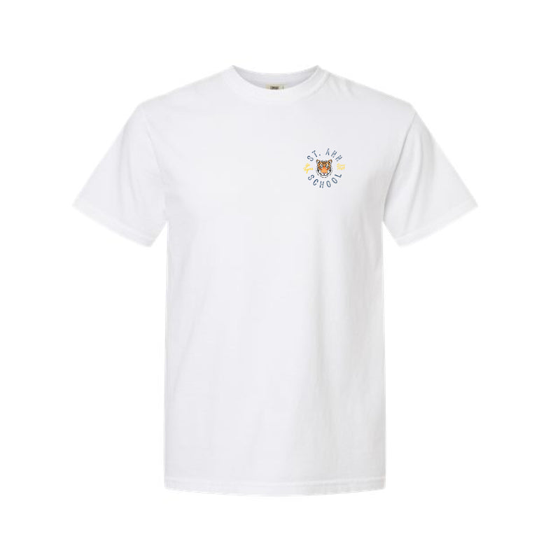The Saint Ann Circle | Adult White Tee