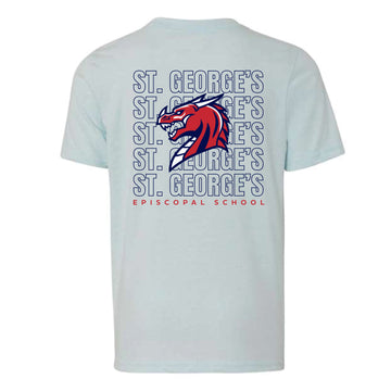 The St. George's Repeat | Youth Ice Blue Tee