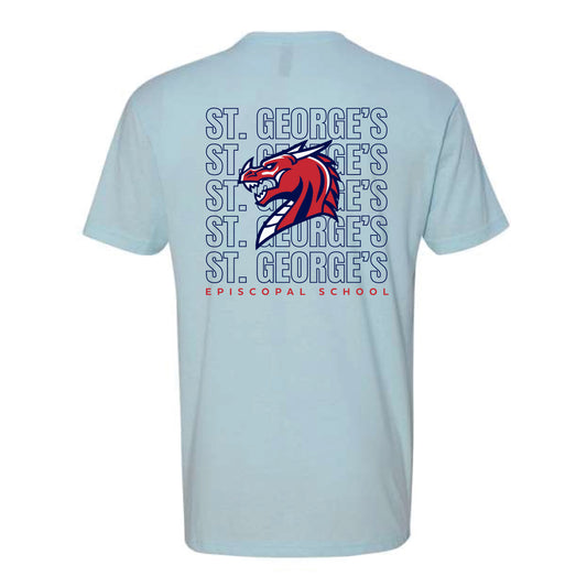 The St. George's Repeat | Adult Ice Blue Tee