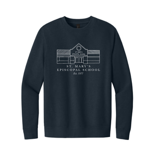 The St. Mary's Building | New Navy Crewneck