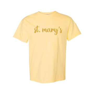 The St. Mary's Script | Butter Tee