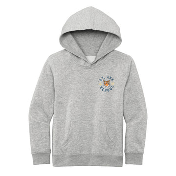 The St Ann Circle design | Youth Light Heather Grey Hoodie