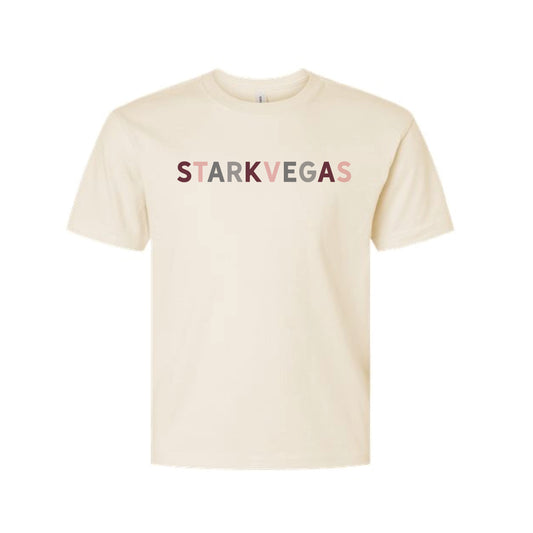The Stark Vegas Multi | Youth Natural Tee
