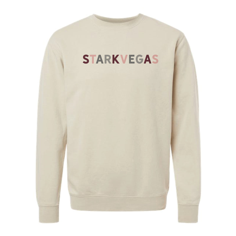 The Stark Vegas Multi | Ivory Sweatshirt