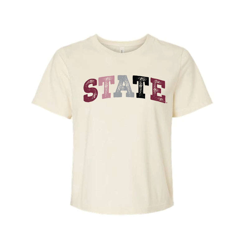 The State Arch Multi | Natural Tee