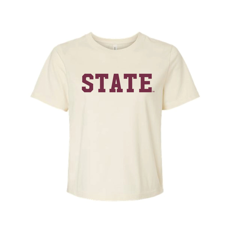 The State Block | Natural Tee