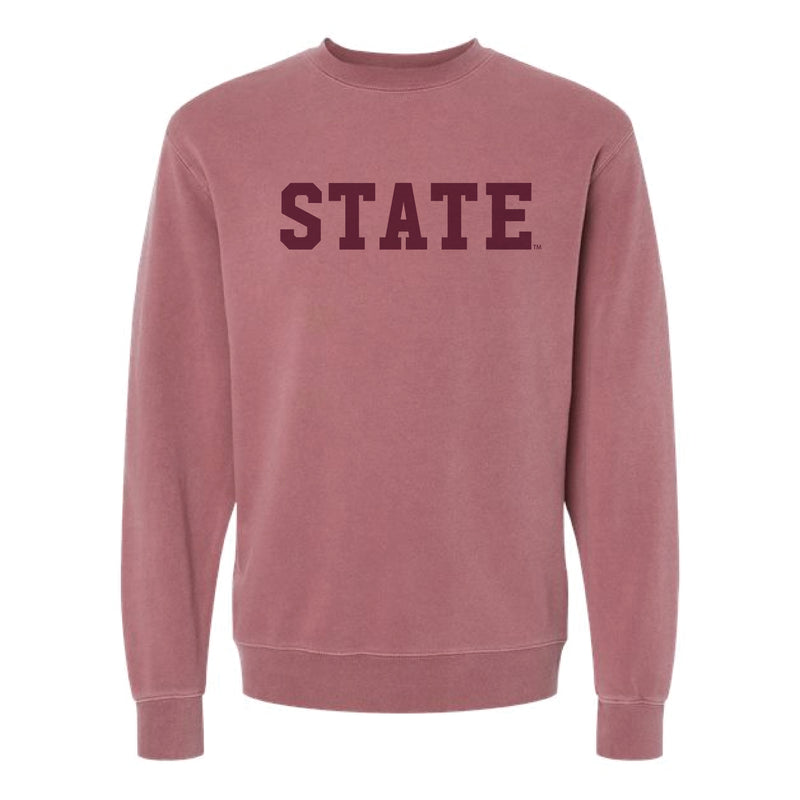 The State Block | Maroon Sweatshirt