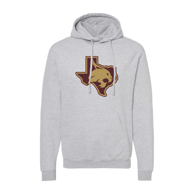 The State of Texas Logo | Heather Grey Hoodie