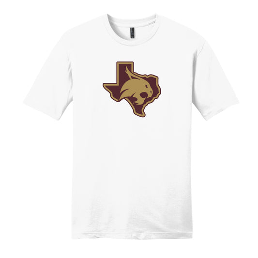 The State of Texas Logo | White Tee