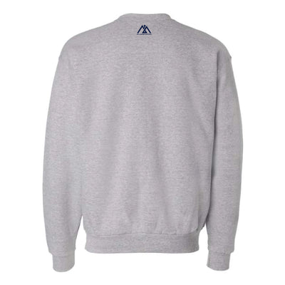 The Stewardship Stripes | Adult Light Steel Crewneck Sweatshirt