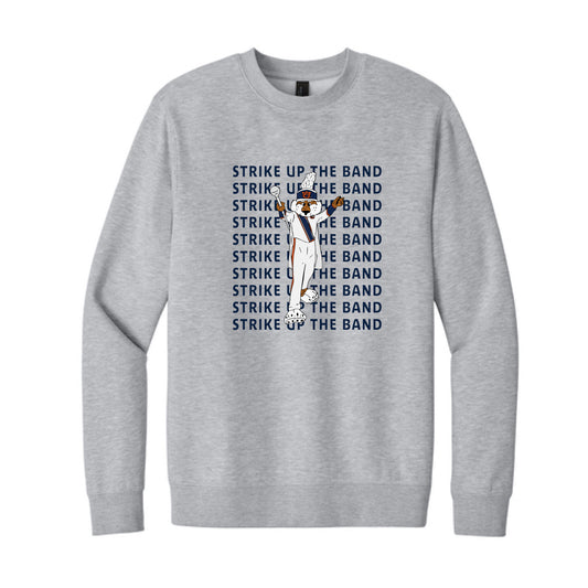 The Strike Up the Band | Light Heather Grey Crewneck Sweatshirt