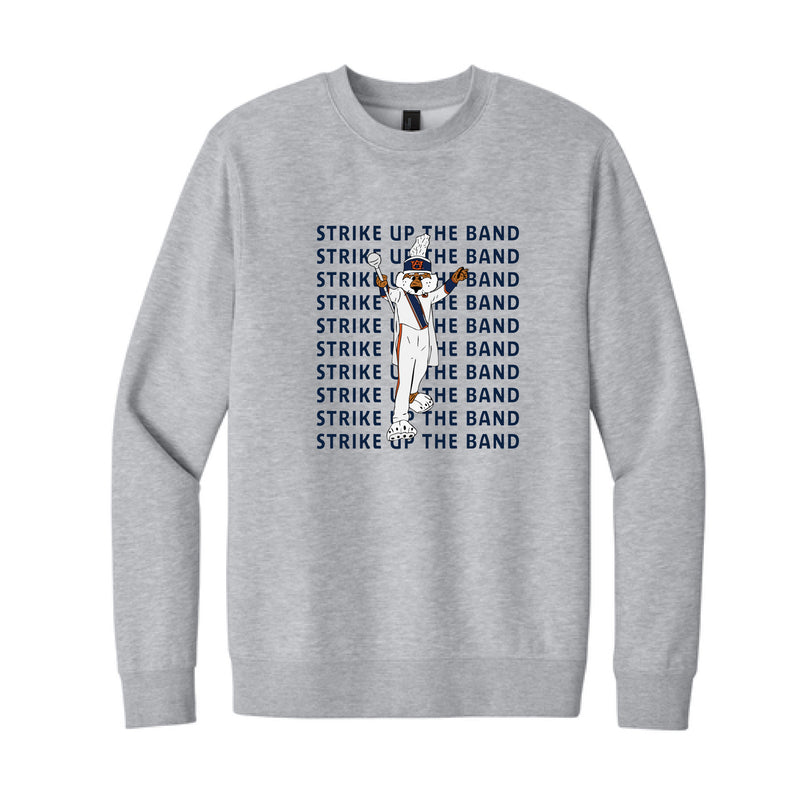 The Strike Up the Band | Light Heather Grey Crewneck Sweatshirt