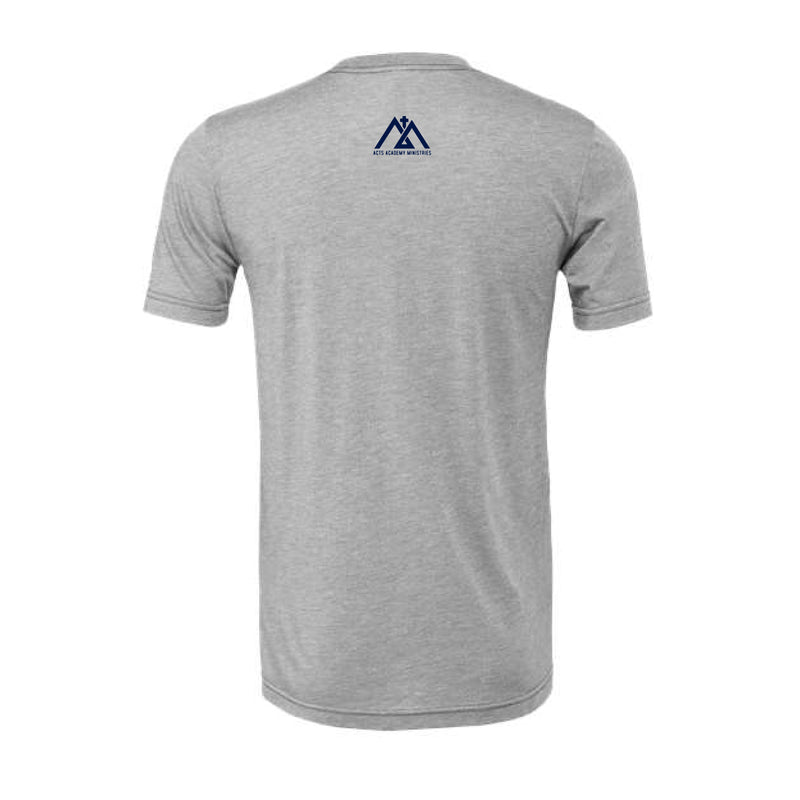 The Strong & Courageous | Athletic Heather Tee