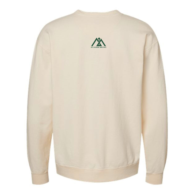 The Strong & Courageous | Parchment Crewneck Sweatshirt