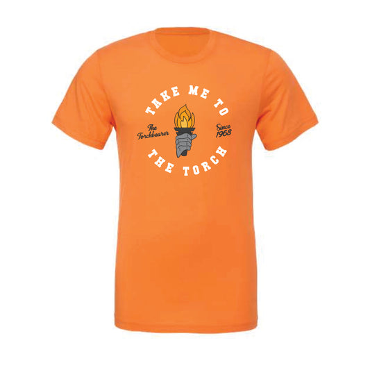 The Take Me to the Torch | Burnt Orange Tee