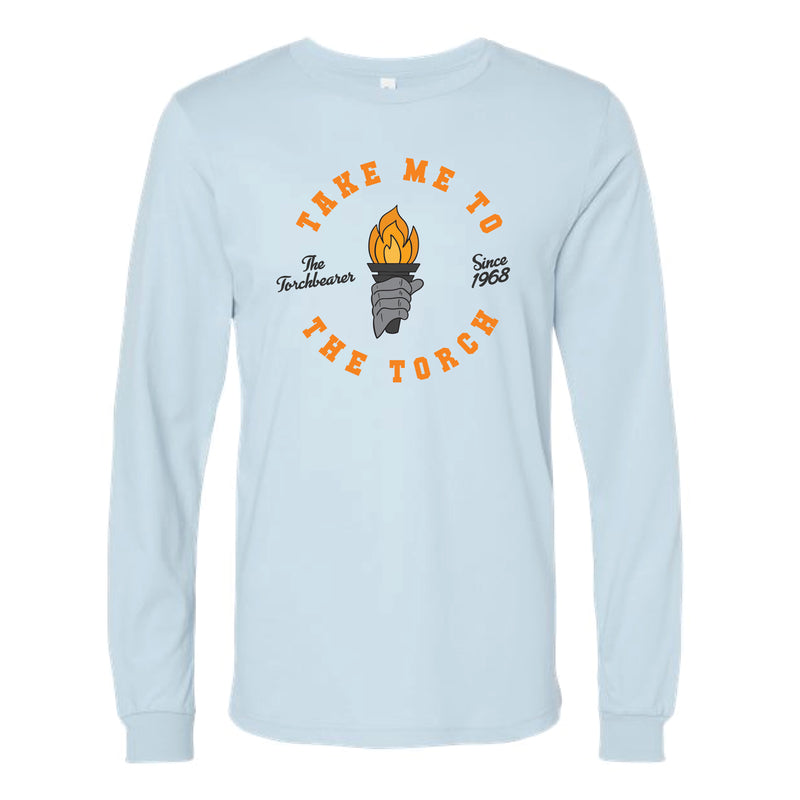 The Take Me to the Torch | Baby Blue Long Sleeve