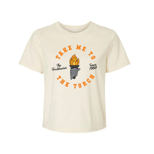 The Take Me to the Torch | Natural Tee